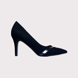 Chinese Laundry Black Rayla Suede Pumps